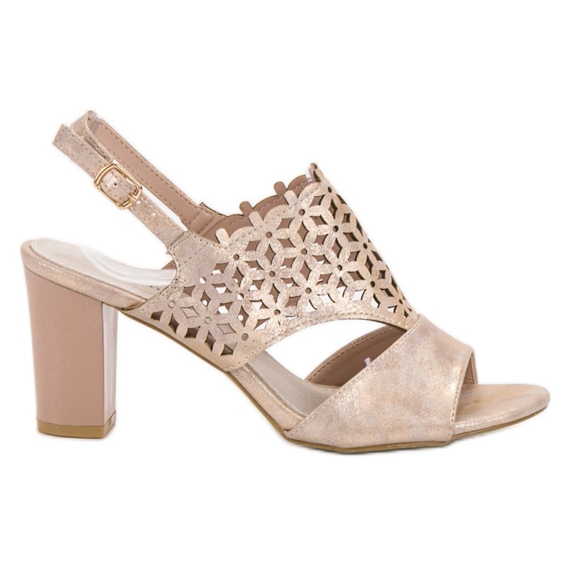 Goodin Áttört szandál rózsaszín