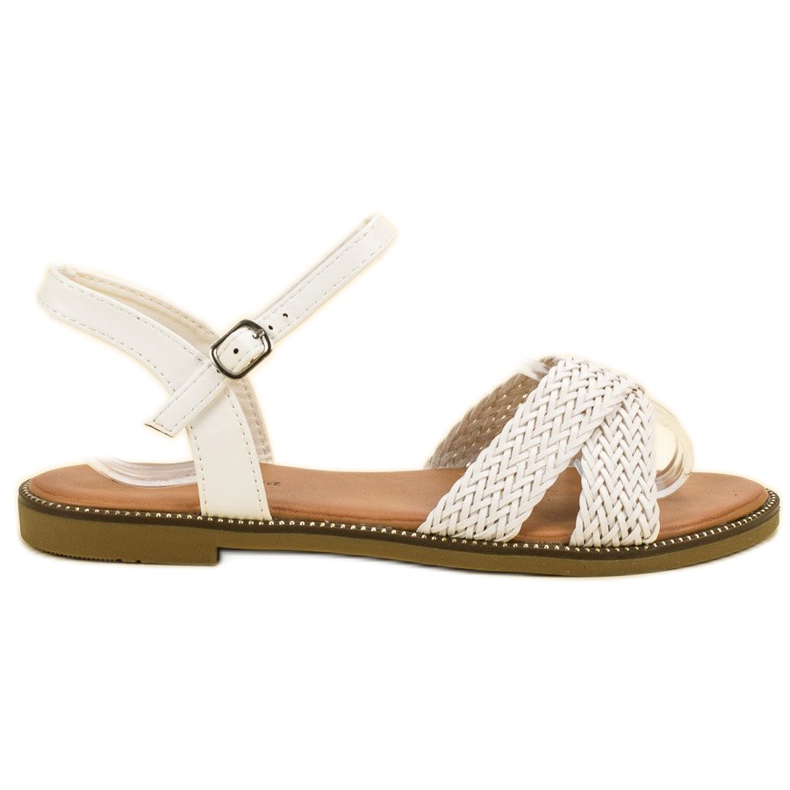 SHELOVET Fehér szandál