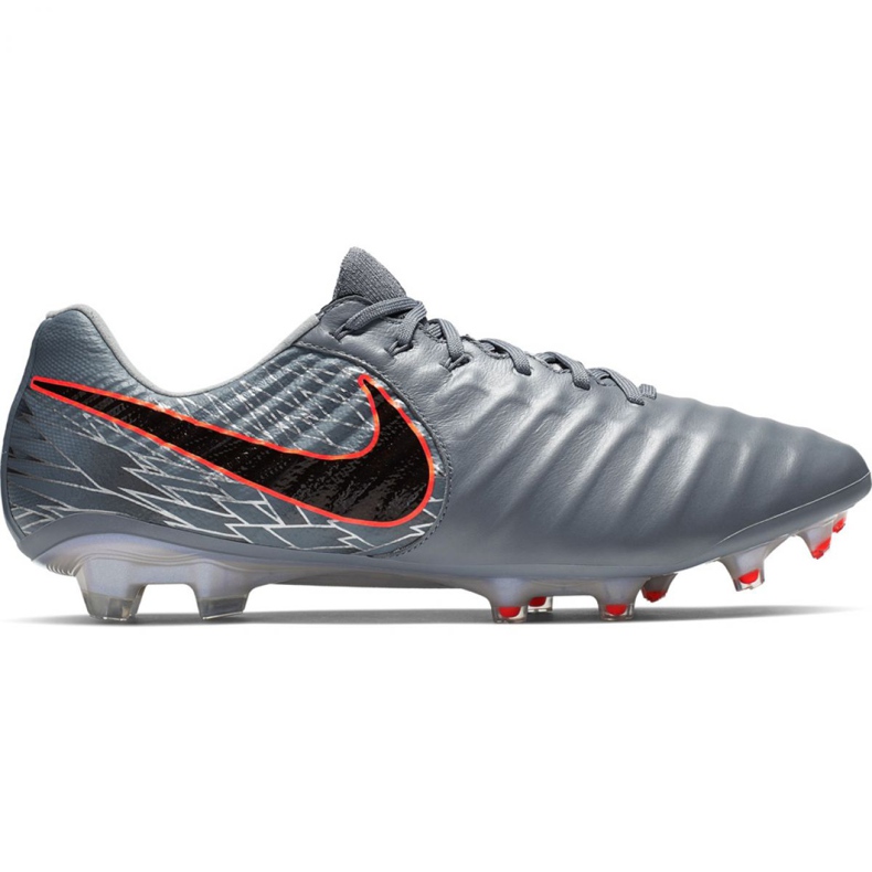 Nike Tiempo Legend 7 Elite Fg M AH7238-408 futballcipő szürke szürke