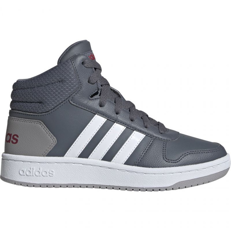 Adidas Hoops Mid 2.0 Jr EE6709 cipő szürke