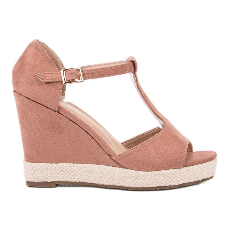 Renda Rózsaszín szandál