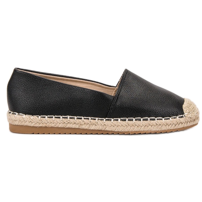 Primavera Fekete espadrillák