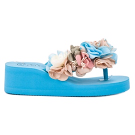 Fama Habos ék papucsok kék Fama Habos ék papucsok kék