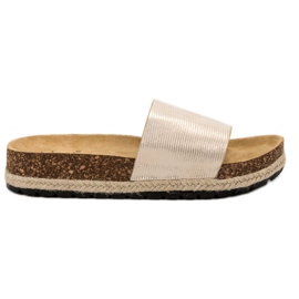 Sergio Todzi Kényelmes női papucs sárga