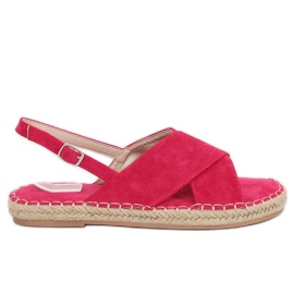 Fuchsia espadrilles szandál YJ-2M12 Fuchsia rózsaszín