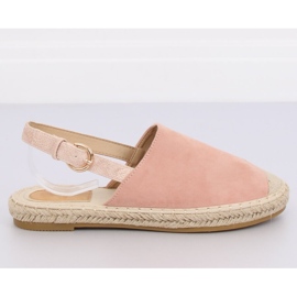 Espadrilles nyitott sarkú rózsaszín HH-119 Pink II-GAT Espadrilles nyitott sarkú rózsaszín HH-119 Pink II-GAT