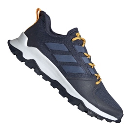 Futócipő adidas Kanadia Trail M EE8183 sötétkék sokszínű