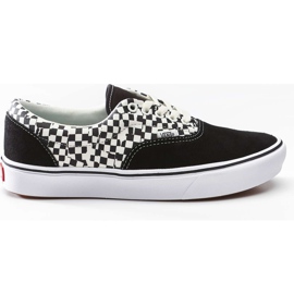 Vans Comfycush Era V9Y könnycsepp-sakktábla fekete valódi fehér