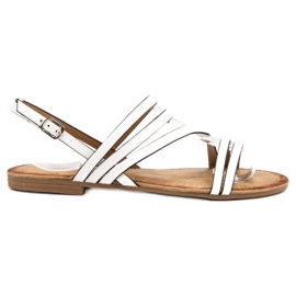 Primavera Klasszikus fehér szandál