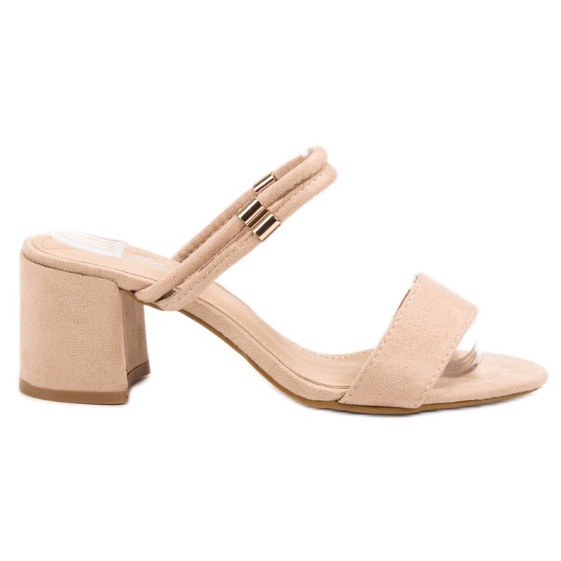 Fama Stílusos papucs barna