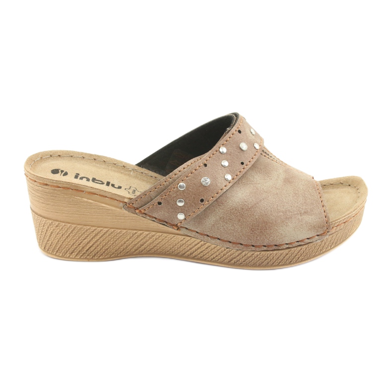 Női ék Inblu OS007 barna