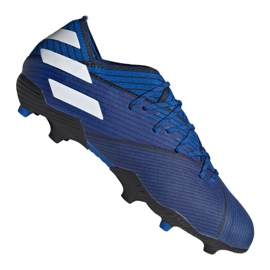 Adidas Nemeziz 19.1 Fg Jr CF99957 futballcipő kék kék