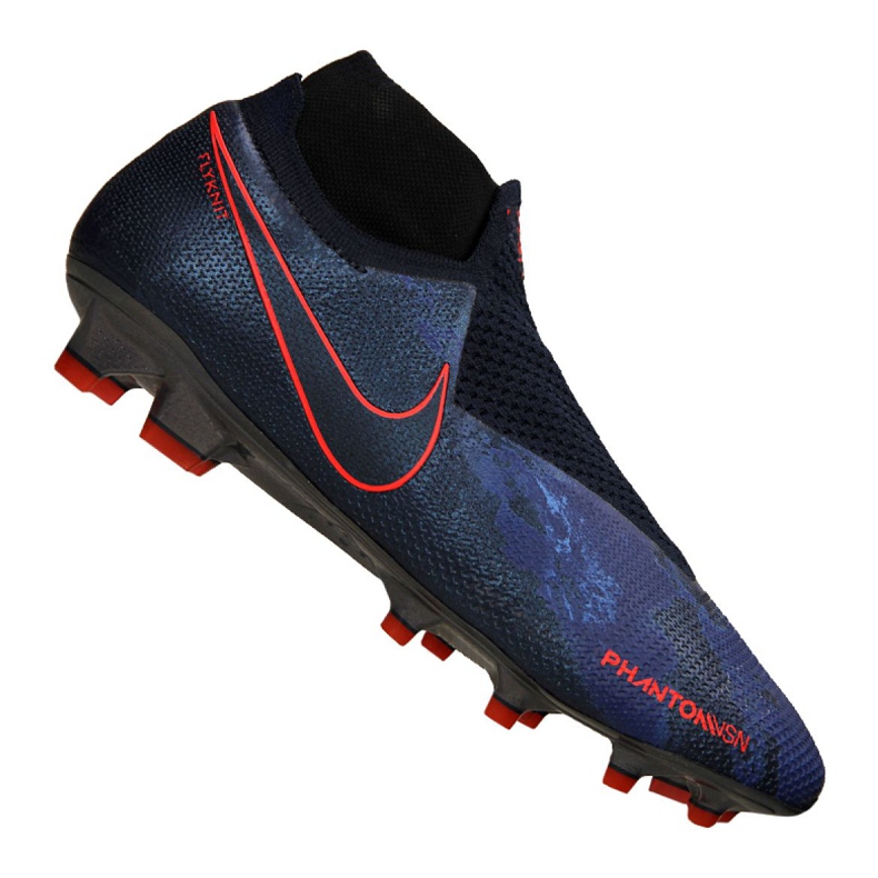 Nike Phantom Vsn Elite Df Fg M AO3262-440 futballcipő sötétkék sötétkék