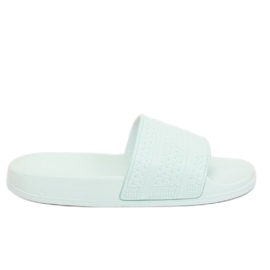 Menta papucs J10761 Zöld sokszínű Menta papucs J10761 Zöld sokszínű