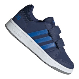 Adidas Hoops 2.0 Cmf C Jr EE9000 cipő sötétkék