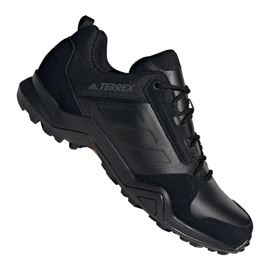 Túracipő adidas Terrex AX3 Lea M EE9444 fekete Túracipő adidas Terrex AX3 Lea M EE9444 fekete