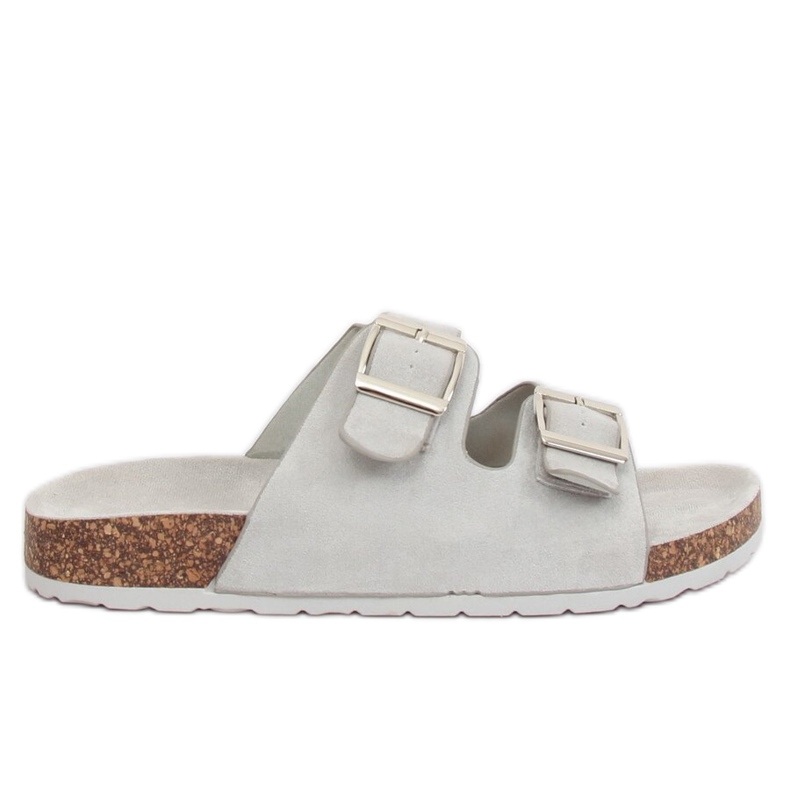 Szürke Női szürke papucs 6105 Szürke