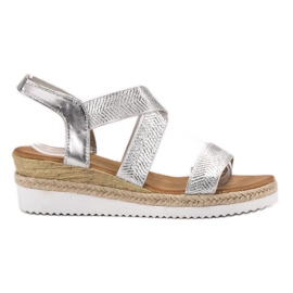 Bello Star Espadrilles Slip On Sandals szürke