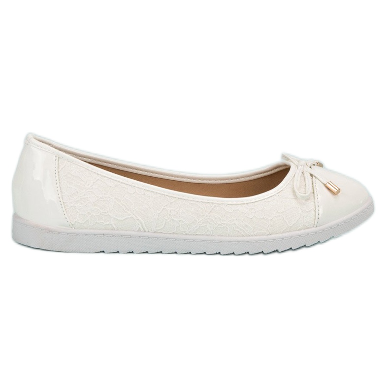 Super Me Fehér balerinák