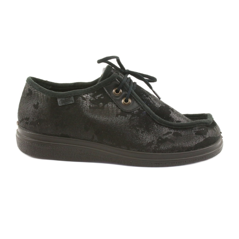 Befado női cipő pu 871D008 fekete szürke