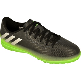 Adidas Messi 16.4 Tf Jr AQ3515 futballcipő fekete fekete