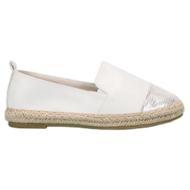 Bestelle Divatos espadrillák fehér