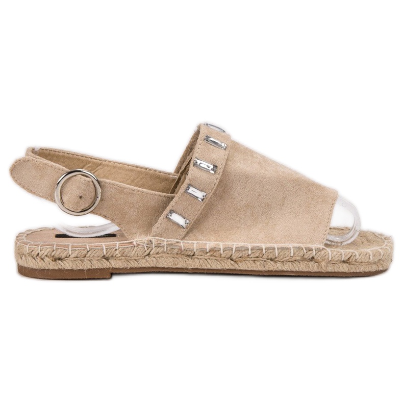 Vices Zárt lapos szandál barna Vices Zárt lapos szandál barna