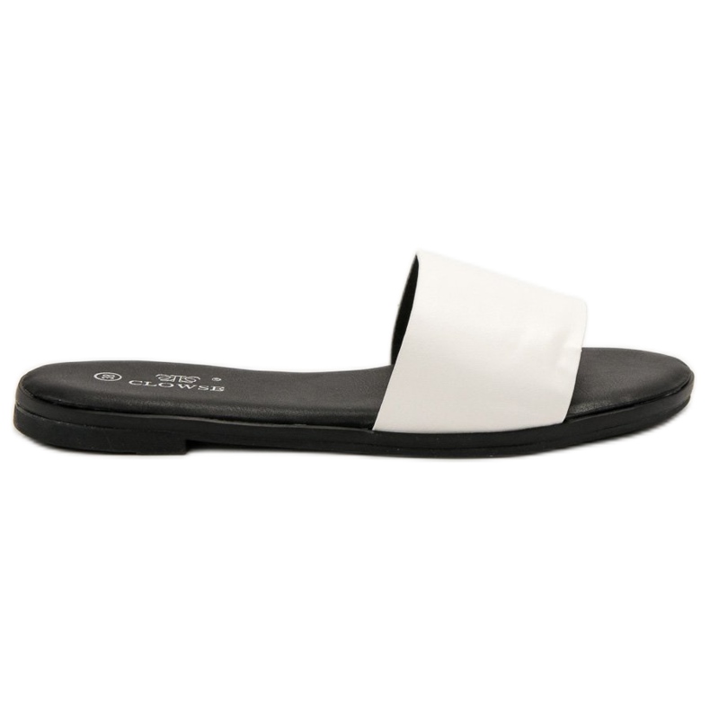 Clowse Klasszikus fehér papucs