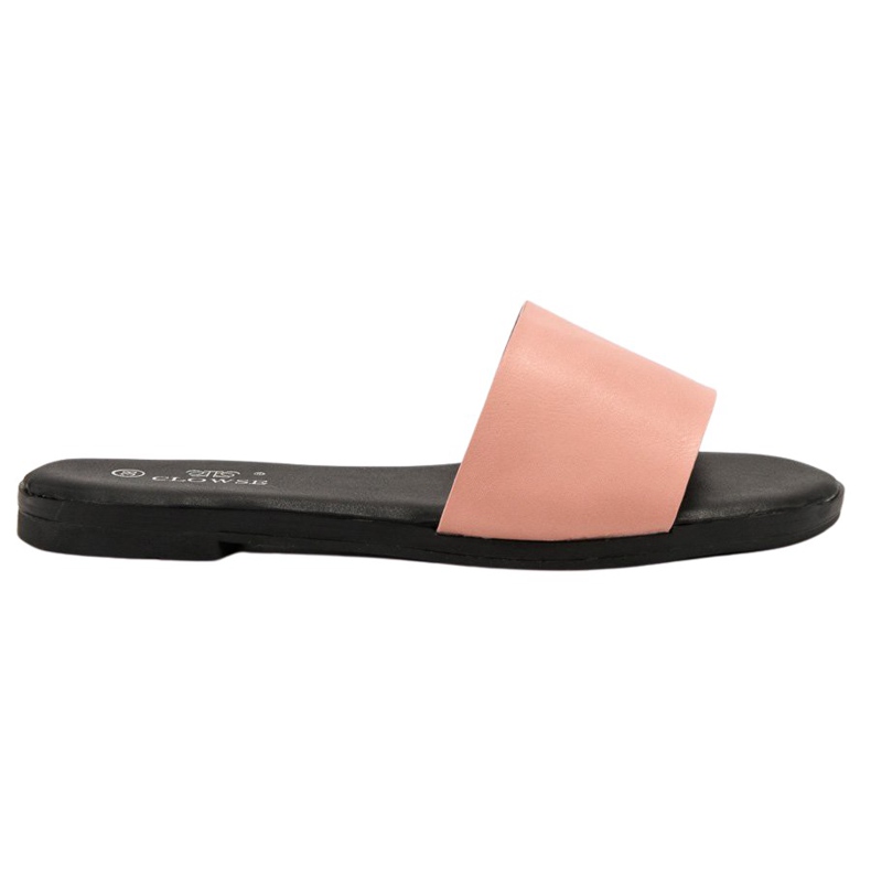 Clowse Klasszikus púderpapucs rózsaszín