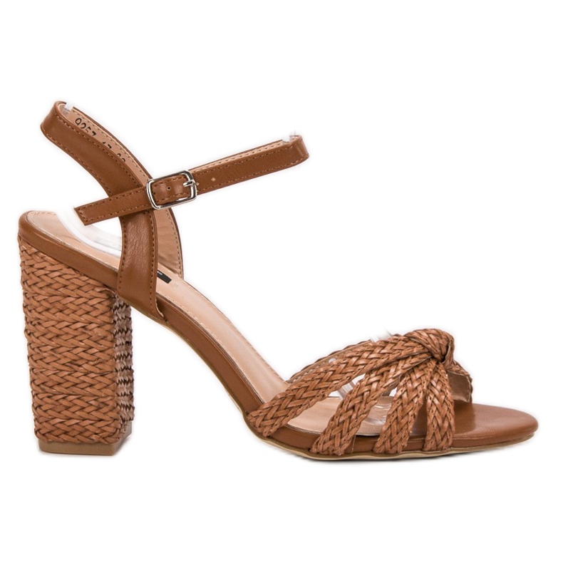 Fonott VICES szandál barna