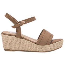 Vices Szandálok A Platformon barna