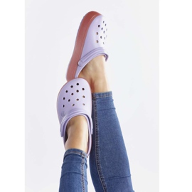 Crocs Crocband Platform Clog 5P9 Levendula Melon sokszínű