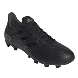 Adidas Predator 19.4 FxG M F35600 futballcipő fekete fekete