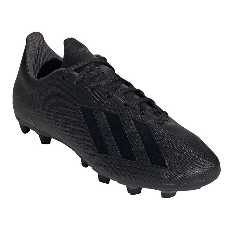 Adidas X 19.4 FxG M F35377 futballcipő fekete fekete