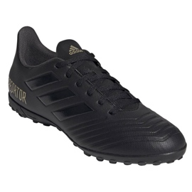 Adidas Predator 19.4 Tf F35635 futballcipő fekete fekete Adidas Predator 19.4 Tf F35635 futballcipő fekete fekete