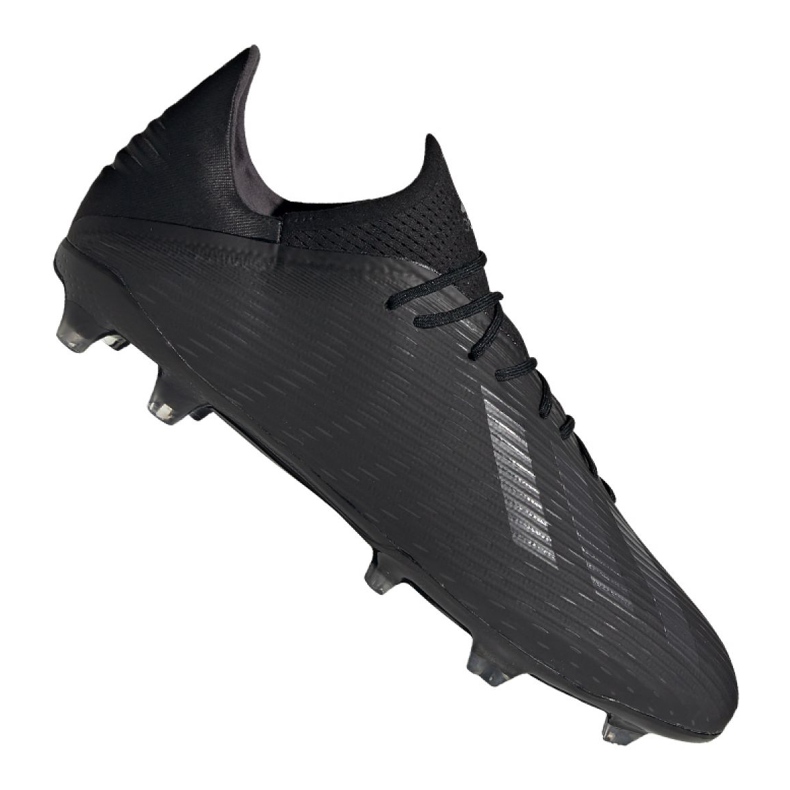 Adidas X 19.2 Fg M F35385 futballcipő fekete fekete