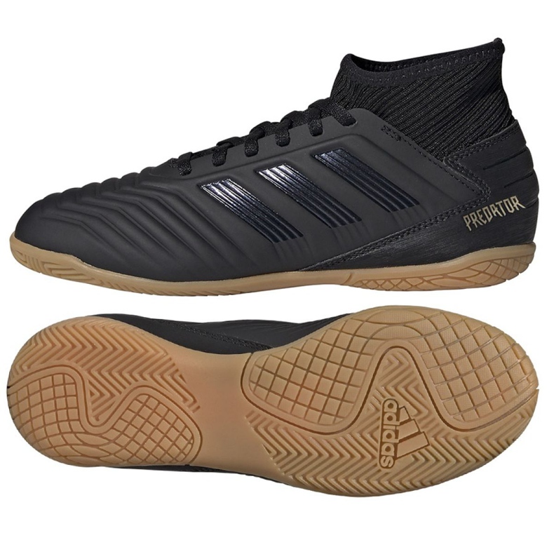 Belső cipő adidas Predator 19.3 In Jr G25805 fekete fekete