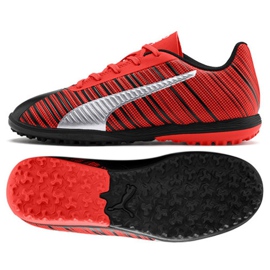 Puma One 5.4 Tt Jr 105662 01 futballcipő sokszínű piros