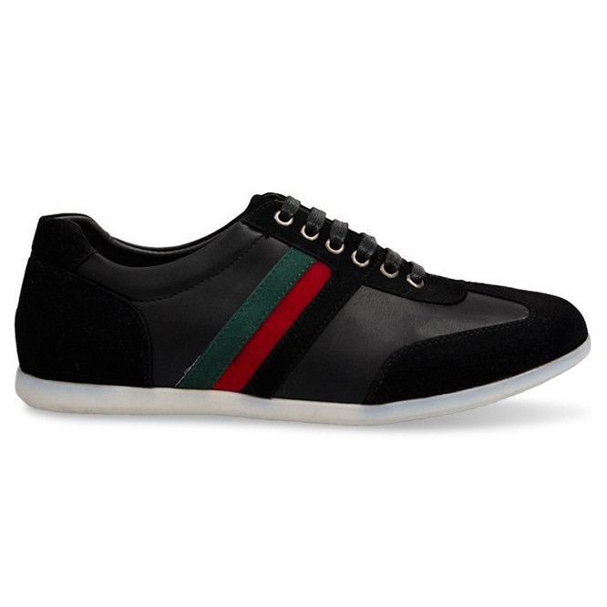 Városi alkalmi cipő 12-2802 Fekete