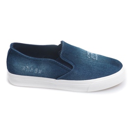 Slip On Jeans K-89 Navy Blue sötétkék kék