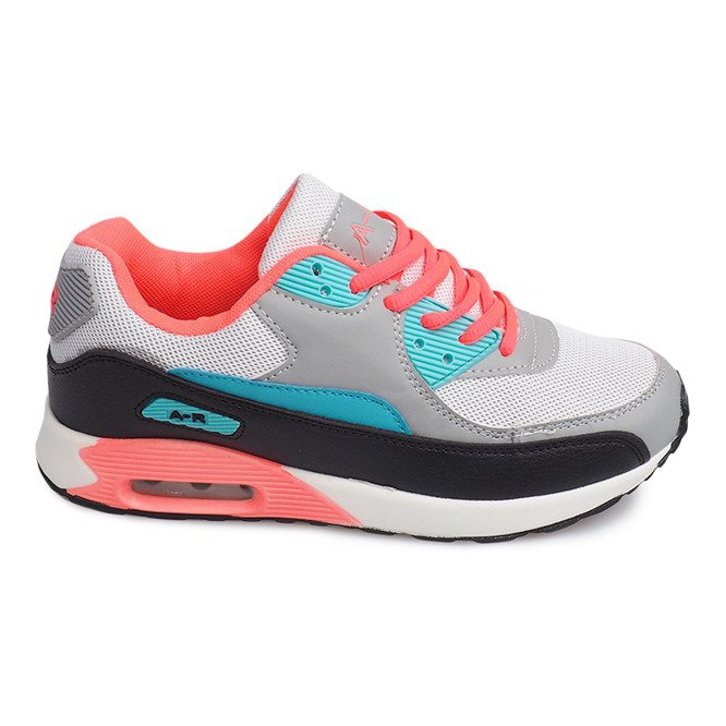 Sportcipők B306A-62 fekete szürke sokszínű