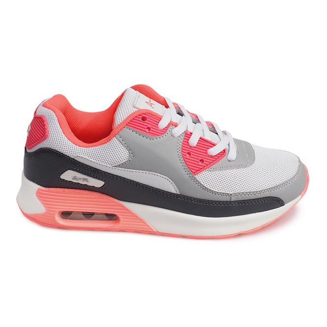 Sportcipők B306A-38 Fehér fekete szürke sokszínű