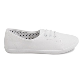 Kötött cipők Slip On BE43 White fehér