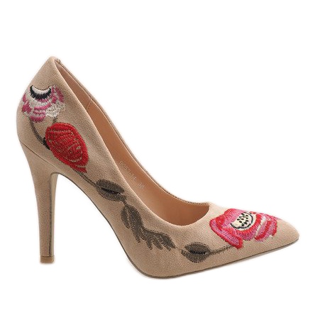 Bézs velúr sarok 9053-14