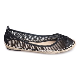 Balerina Espadrilles 9653 fekete Balerina Espadrilles 9653 fekete