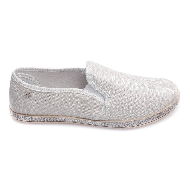 Fényes cipők Espadrilles B740 Fehér Fényes cipők Espadrilles B740 Fehér