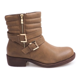 Meleg csizma Kalmra 0728 Khaki színnel sokszínű zöld Meleg csizma Kalmra 0728 Khaki színnel sokszínű zöld