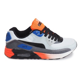 Sportcipők B49-3 Fehér fekete sokszínű Sportcipők B49-3 Fehér fekete sokszínű