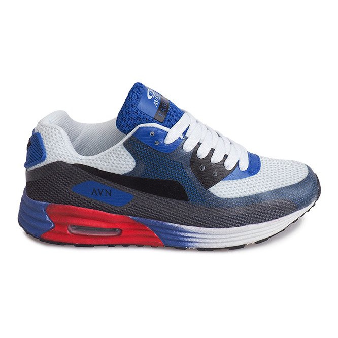 Sportcipők B49-4 Fehér fekete sokszínű