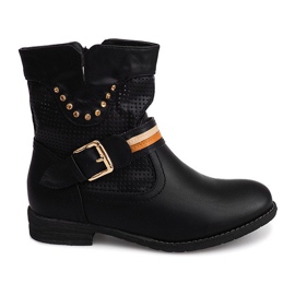 Áttört bakancs Cowboy HC230 fekete Áttört bakancs Cowboy HC230 fekete